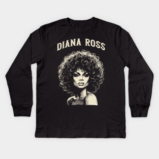 Diana Ross Kids Long Sleeve T-Shirt